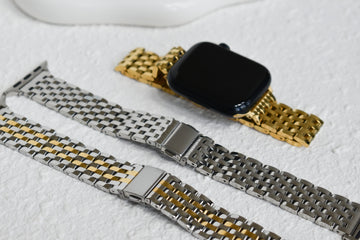 Stainless Steel Apple Watch Band Strap, iWatch 9/8/7/6/5/4/3/SE Apple Watch Bands