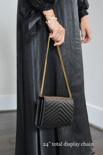 Gold Purse Chain - Lux Link Strap Bag Accessories, Luxury Purse Chain Handbag